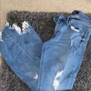 Distressed Express Jeans LIKE NEW